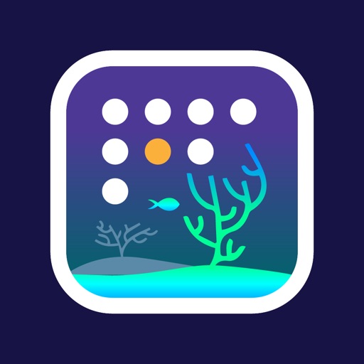Aquarium Routine app icon for maintenance and habit tracking